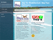 Tablet Screenshot of bay-tec.de